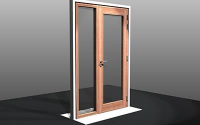 Deco Vision, onze nieuwe massief houten, maximaal beglaasde deur